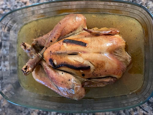 Poulet rôti à la Vanibella